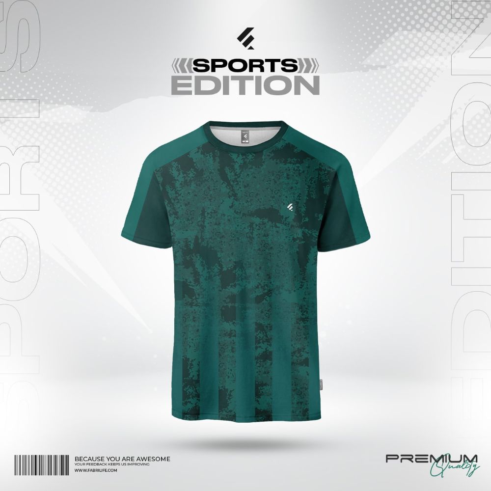 Fabrilife Mens Premium Sports T-shirt - League